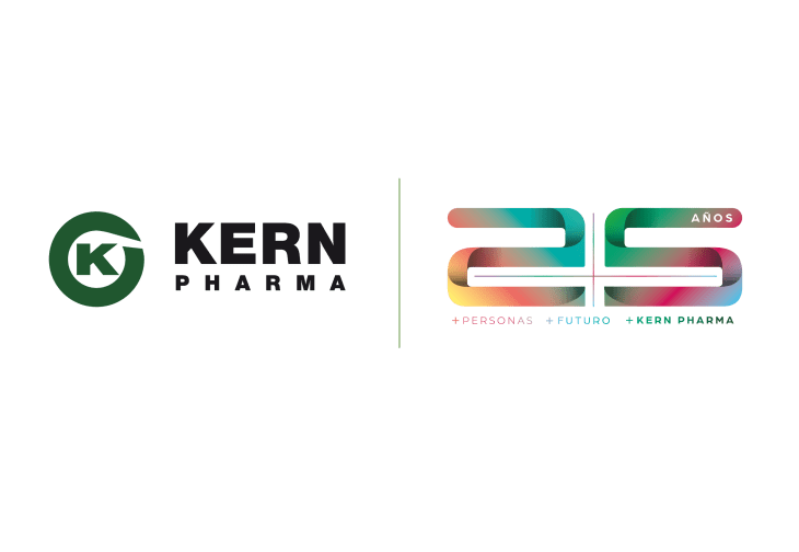 Logo Kern Pharma 25 años