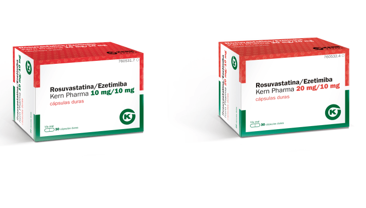 Rosuvastatina/Ezetimiba Kern Pharma 