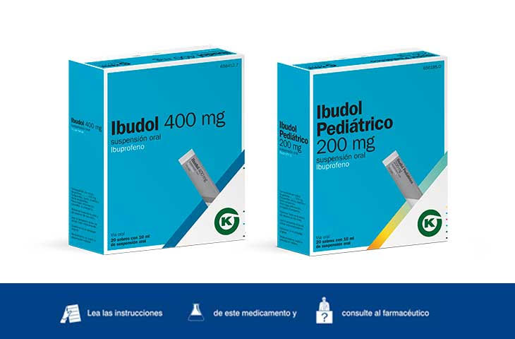 Ibudol 400 mg & Ibudol Pediátrico 200 mg