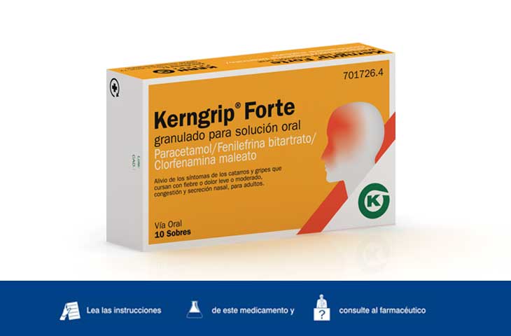 Kerngrip® para gripes y resfriados.