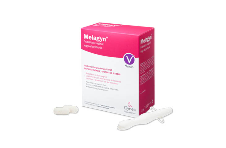 Melagyn® Probiótico vaginal de Gynea