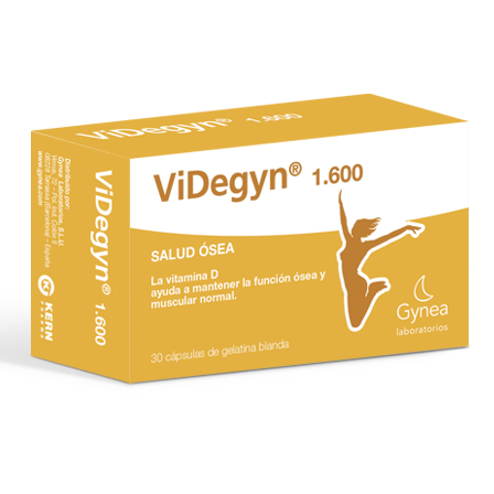 ViDegyn® 1600. Complemento alimenticio para estados carenciales de Vitamina D.
