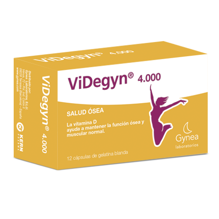 ViDegyn® 4000. Complemento alimenticio para estados carenciales de Vitamina D.