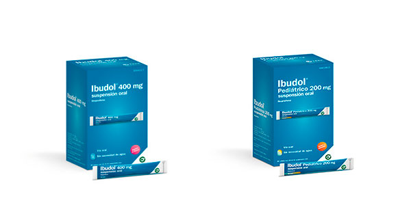 Stick Ibudol® 400 y 200 mg Kern Pharma