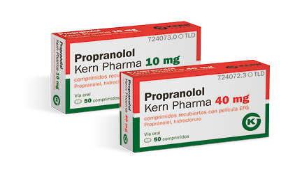Propranolol 40 mg tabletas