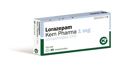 Lorazepam Kern Pharma 1 Mg Comprimidos Efg