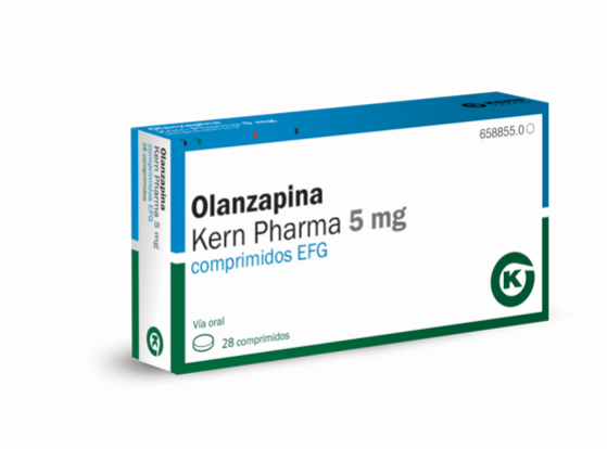 Olanzapina Kern Pharma EFG 5 Mg 28 Compr 