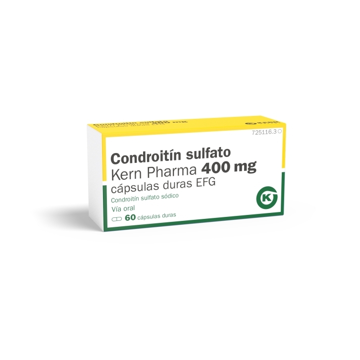 Condroitín sulfato 400 mg