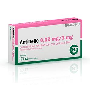 Antinelle EFG 0,02 mg-3 mg, 21 compr. recub
