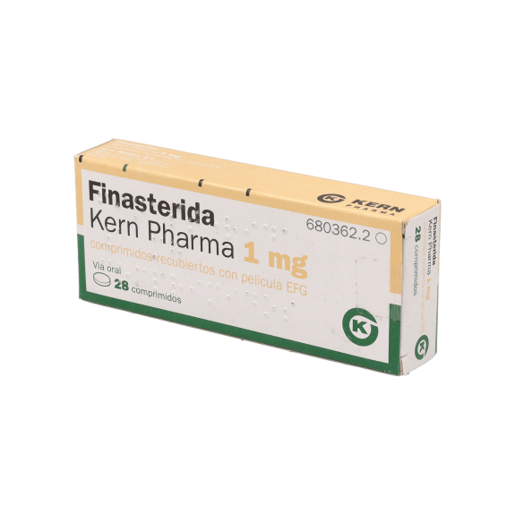 Finasterida Kern Pharma EFG 1 mg, 28 compr. recub.