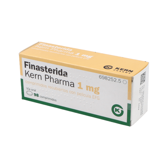 Finasterida Kern Pharma EFG 1 mg, 98 compr. recub.