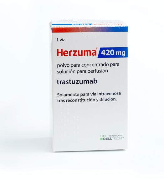 Herzuma 420 mg polvo para concentrado para solución para perfusión