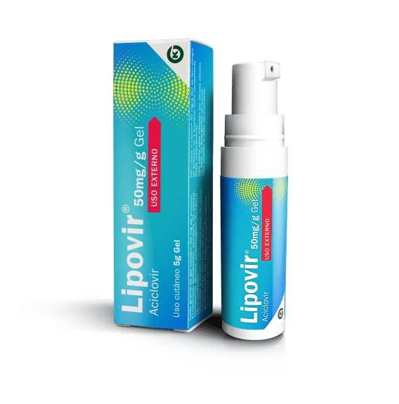 Lipovir 50 mg/g Gel