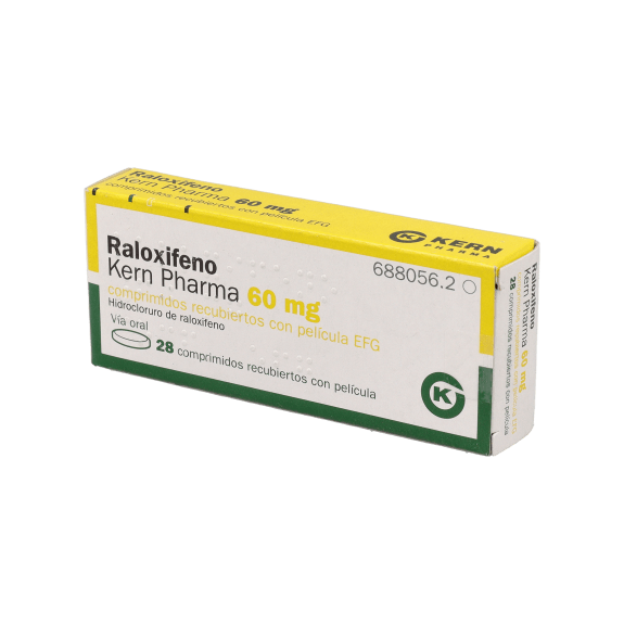 Raloxifeno Kern Pharma EFG 60 mg 28 comp. recub.