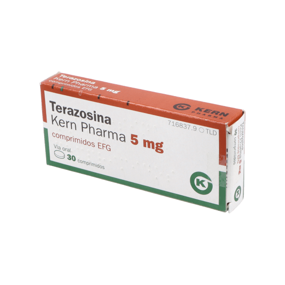 Terazosina Kern Pharma EFG 5 mg, 30 compr