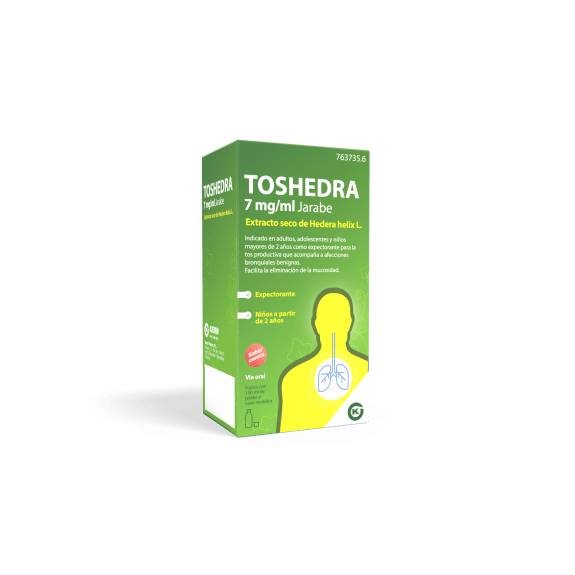 Toshedra® 7 mg/mL jarabe 150 ml