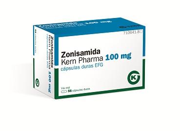 Zonisamida 100 mg cápsulas duras