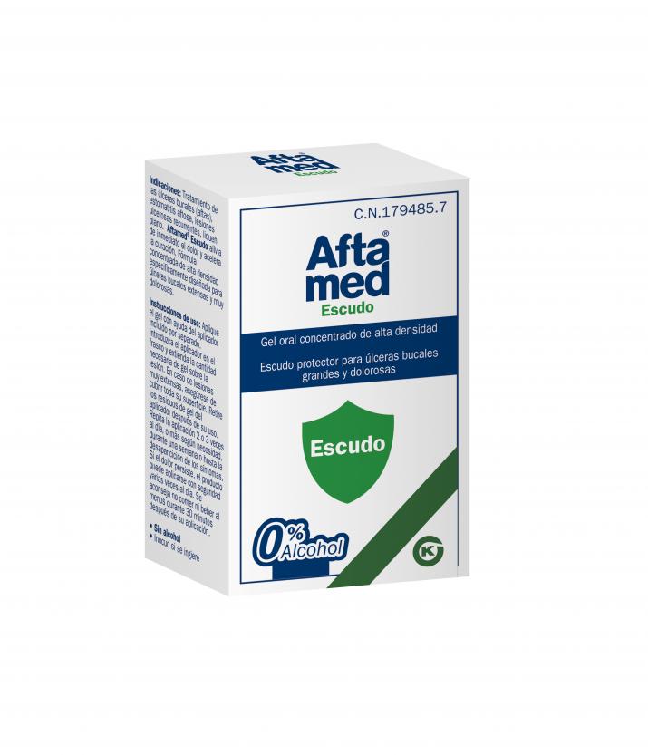 AftaMed Escudo Gel de alta densidad frasco 10ml con aplicador