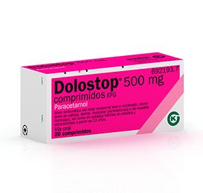 Dolostop EFG 500 mg, 20 comprimidos