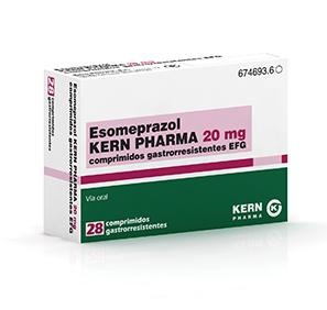 Esomeprazol Kern Pharma EFG 20 mg, 28 compr. gastro.