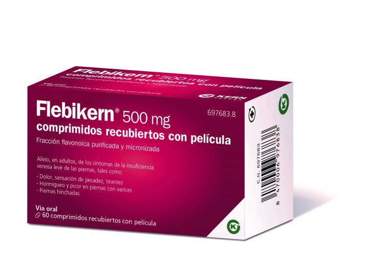 Flebikern 500 mg 60 comprimidos