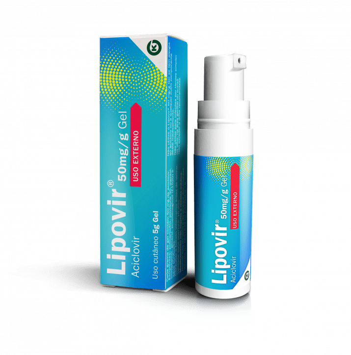 Lipovir 50 mg/g Gel