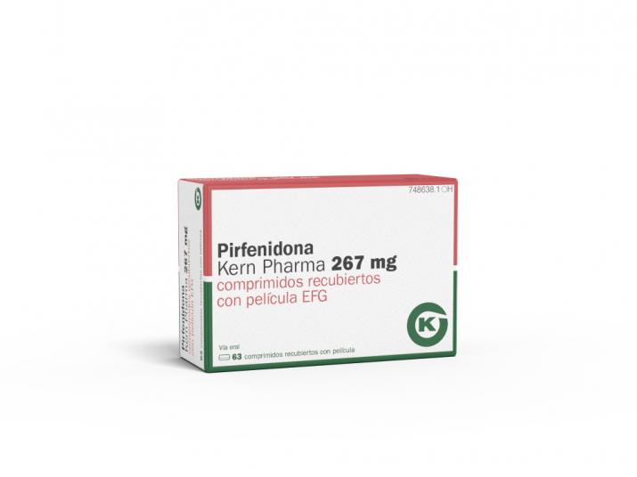 Pirfenidona Kern Pharma 267 Mg Comprimidos Recubiertos Con Pel cula EFG 