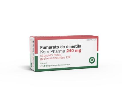 Fumarato de dimetilo Kern Pharma 240mg