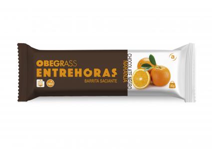 Obegrass entrehoras chocolate negro y naranja