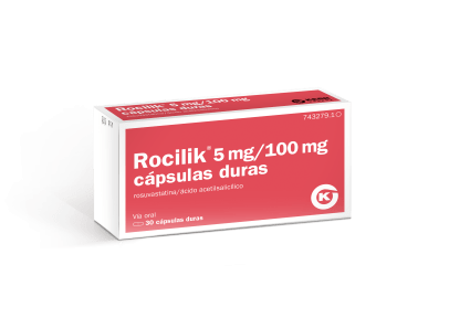 Rocilik® 5 mg/100 mg 30 cápsulas duras